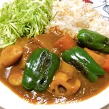 ゴロゴロ根菜カレー